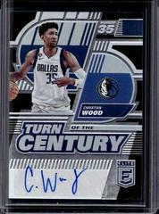 Christian Wood Basketball Cards 2022 Panini Donruss Elite Turn of the Century Signatures Prices