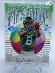 Elijah Moore [Green] #MY-16 Football Cards 2021 Panini Illusions Mystique Prices