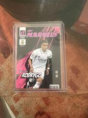 Rodrygo [Pink] Soccer Cards 2022 Panini Donruss Net Marvels Prices