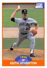 Keith Atherton #381 Baseball Cards 1989 Score Prices