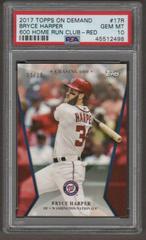 Bryce Harper [Red] #17R Baseball Cards 2017 Topps on Demand 600 Home Run Club Prices