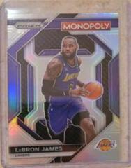 LeBron James [Silver] Basketball Cards 2023 Panini Prizm Monopoly Prices