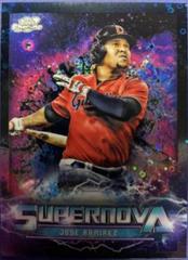 Jose Ramirez [Black Eclipse] #SN-16 Baseball Cards 2022 Topps Cosmic Chrome Supernova Prices