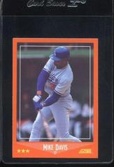 Mike Davis [Glossy] #53T Baseball Cards 1988 Score Traded Prices