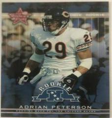 Adrian Peterson [Longevity] #101 Football Cards 2002 Leaf Rookies & Stars Prices