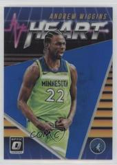 Andrew Wiggins [Blue] #12 Basketball Cards 2018 Panini Donruss Optic All Heart Prices