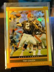 Tim Couch [Chrome Gold Refractor] #29 Football Cards 2003 Topps Draft Picks & Prospects Prices