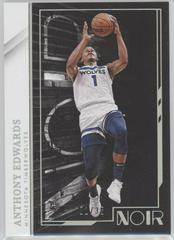 Anthony Edwards [Holo Silver] #44 Basketball Cards 2021 Panini Noir Prices