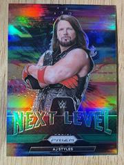 AJ Styles [Silver Prizm] Wrestling Cards 2022 Panini Prizm WWE Next Level Prices