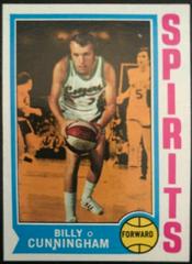 Billy Cunningham Basketball Cards 1974 Topps Prices