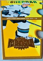William Eklund [Gold] Hockey Cards 2021 Skybox Metal Universe The Cheddar Prices