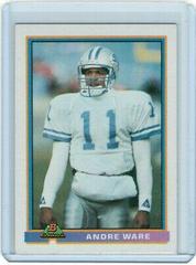 Andre Ware Football Cards 1991 Bowman Prices