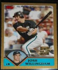 Josh Willingham [Gold] Baseball Cards 2003 Topps Traded Prices
