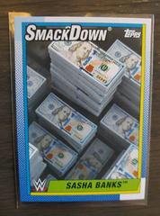 Sasha Banks [Money Stacks] Wrestling Cards 2021 Topps Heritage WWE Prices