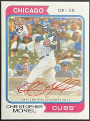 Christopher Morel [Special Edition Red Ink] #ROA-CM Baseball Cards 2023 Topps Heritage Real One Autographs Prices