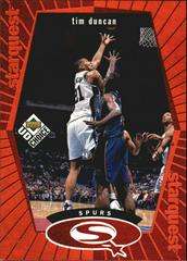 Tim duncan [red] Basketball Cards 1998 UD Choice Starquest Prices