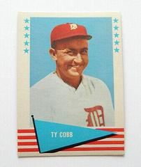 Ty Cobb #14 Baseball Cards 1961 Fleer Prices