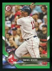 Rafael Devers [Green] #25 Baseball Cards 2018 Bowman Prices