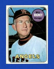 Bill Rigney #182 Baseball Cards 1969 Topps Prices