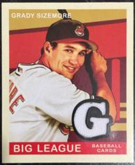 Grady Sizemore [Jersey] #43 Baseball Cards 2007 Upper Deck Goudey Prices