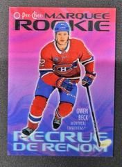 Owen Beck #3D-OB Hockey Cards 2023 O-Pee-Chee 3-D Marquee Rookie Prices