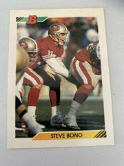 Steve Bono Football Cards 1992 Bowman Prices