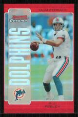 A.J. Feeley [Red Refractor] #31 Football Cards 2005 Bowman Chrome Prices