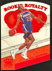 Mikal Bridges [Red] Basketball Cards 2018 Panini Crown Royale Rookie Royalty Prices