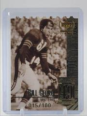Bill George [Century Collection] #49 Football Cards 1999 Upper Deck Century Legends Prices