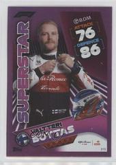 Valtteri Bottas [Mirror Pink] #315 Racing Cards 2022 Topps Turbo Attax Formula 1 Prices
