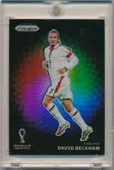 David Beckham #10 Soccer Cards 2022 Panini Prizm World Cup Color Wheel Prices