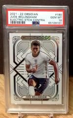 Jude Bellingham [Electric Etch Contra] Soccer Cards 2021 Panini Obsidian Prices