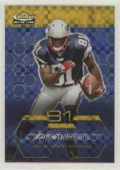 Bethel Johnson [Gold Xfractor] #71 Football Cards 2003 Topps Finest Prices