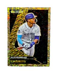 Julio Rodriguez [Gold] #BG-25 Baseball Cards 2023 Topps Update Black Gold Prices