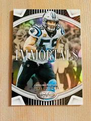 Luke Kuechly #I-10 Football Cards 2023 Panini Certified Immortals Prices