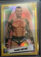 Randy Orton [Gold Refractor] Wrestling Cards 2021 Topps Chrome WWE Prices