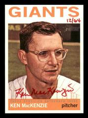 Ken MacKenzie [Red Ink] #KM Baseball Cards 2013 Topps Heritage Real One Autographs Prices