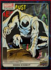 Moon Knight [Teal Wave] #104 Marvel 2023 Upper Deck Platinum Prices