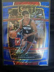 Jalen Green [Blue Shimmer] Basketball Cards 2021 Panini Select Prices