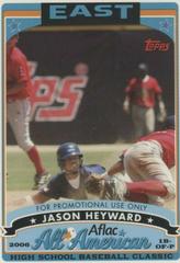 Jason Heyward #JH Baseball Cards 2006 Topps Aflac All American Prices