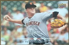 Matt Cain #91 Baseball Cards 2008 Upper Deck First Edition Prices