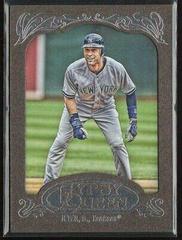 Derek Jeter [No Bat Gold Framed] #100 Baseball Cards 2012 Topps Gypsy Queen Prices