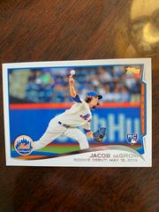 Jacob DeGrom #US57 Baseball Cards 2014 Topps Update Prices