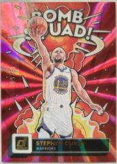 Stephen Curry [Pink Laser] #4 Basketball Cards 2022 Panini Donruss Bomb Squad Prices
