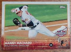 Manny Machado #175 Baseball Cards 2015 Topps Opening Day Prices