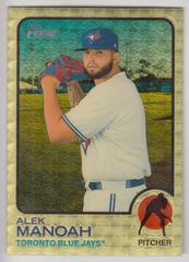 Alek Manoah [Chrome Gold Border] #710 Baseball Cards 2022 Topps Heritage Prices