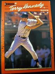 Terry Kennedy #602 Baseball Cards 1990 Donruss Aqueous Test Prices