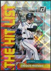 Freddie Freeman [Diamond] #THL-7 Baseball Cards 2022 Panini Donruss The Hit List Prices