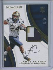 James Conner [Patch Autograph Gold] #120 Football Cards 2017 Panini Immaculate Collection Prices