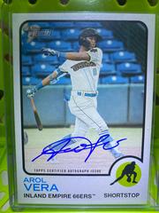 Arol Vera Baseball Cards 2022 Topps Heritage Minor League Real One Autographs Prices